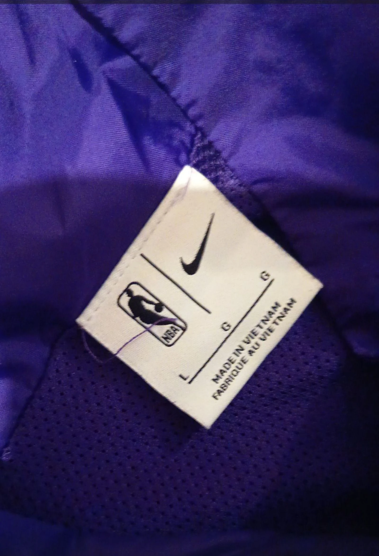 Agasalho Nike Los Angeles Lakers Tamanho-G NBA basquete – photo 4